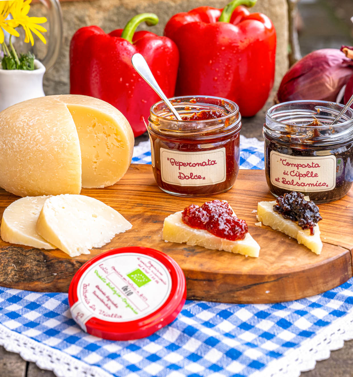 Probierpaket Pecorino und süße Konfitüren
