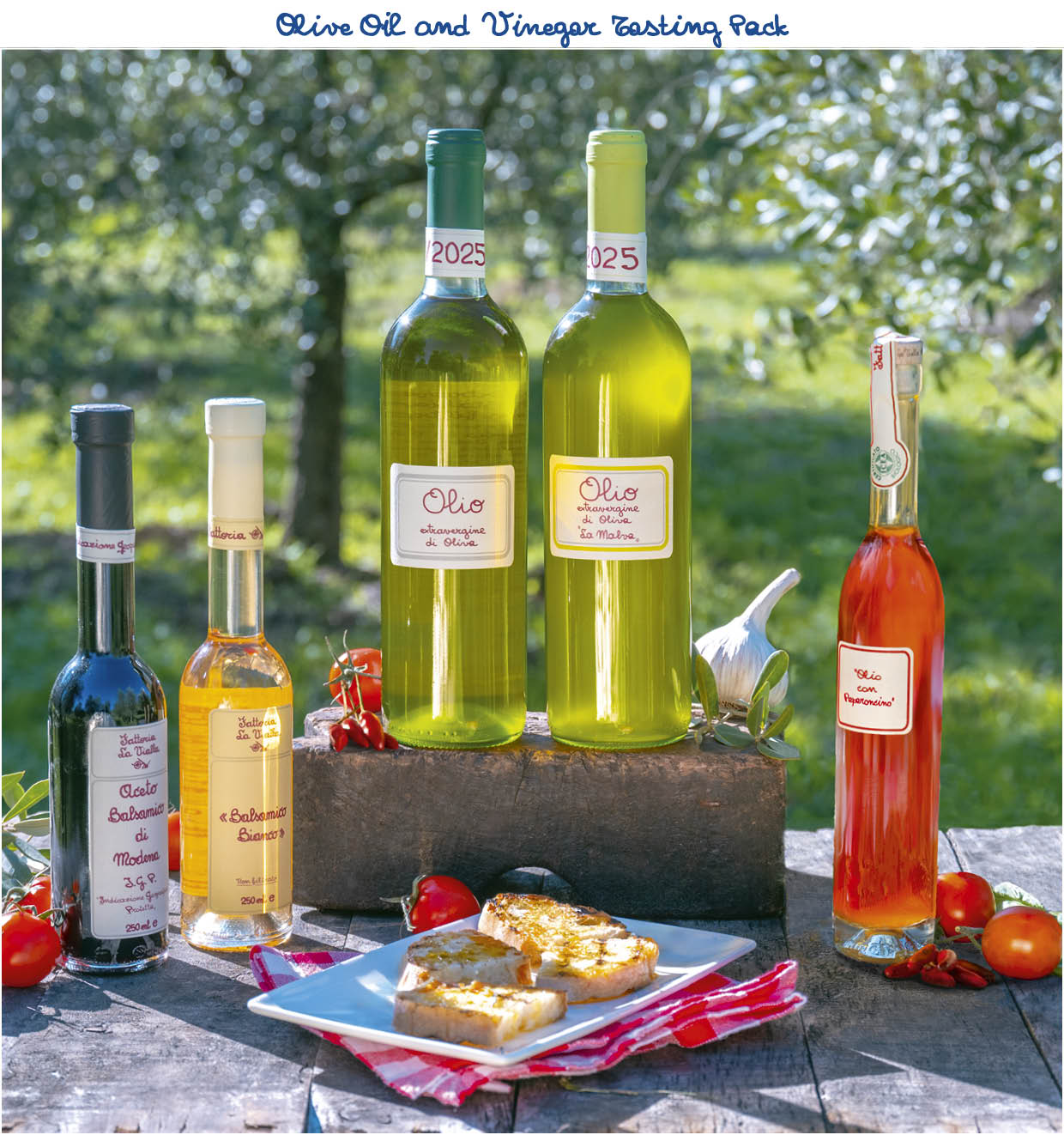 Olive Oil and Vinegar Tasting Pack