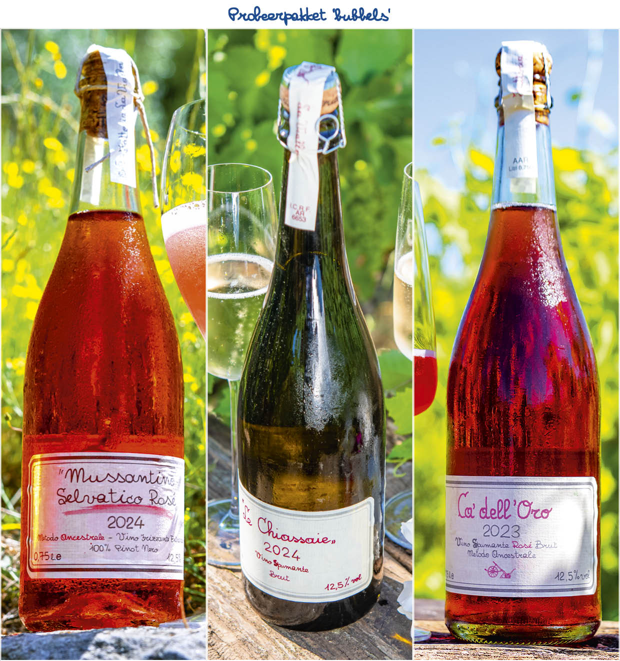  Probeerpakket ‘bubbels’