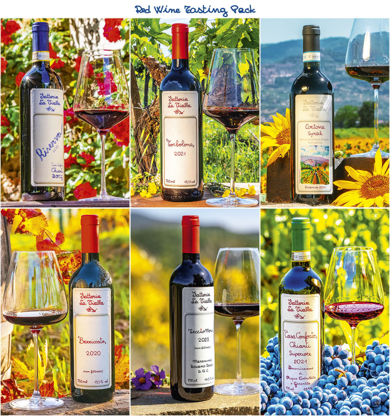 Red Wine Tasting Pack