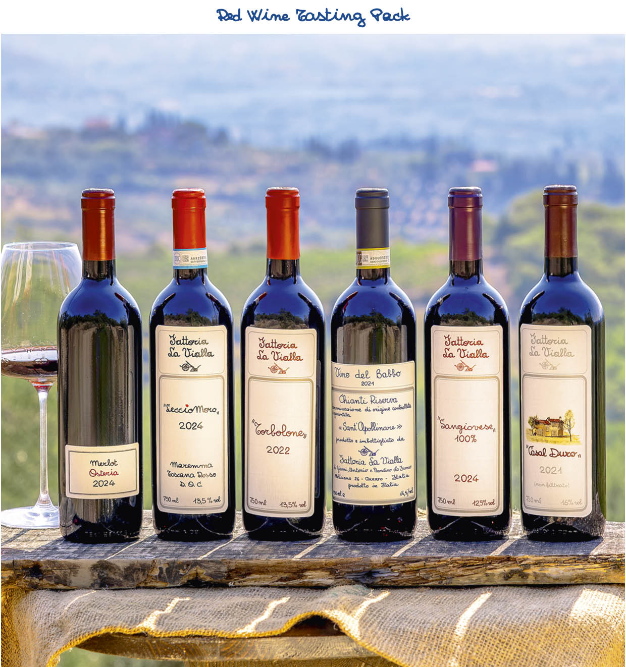 Red Wine Tasting Pack
