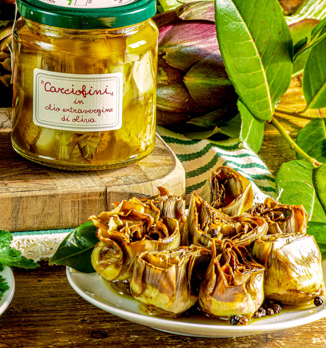 Small Artichokes In Extra Virgin Olive Oil