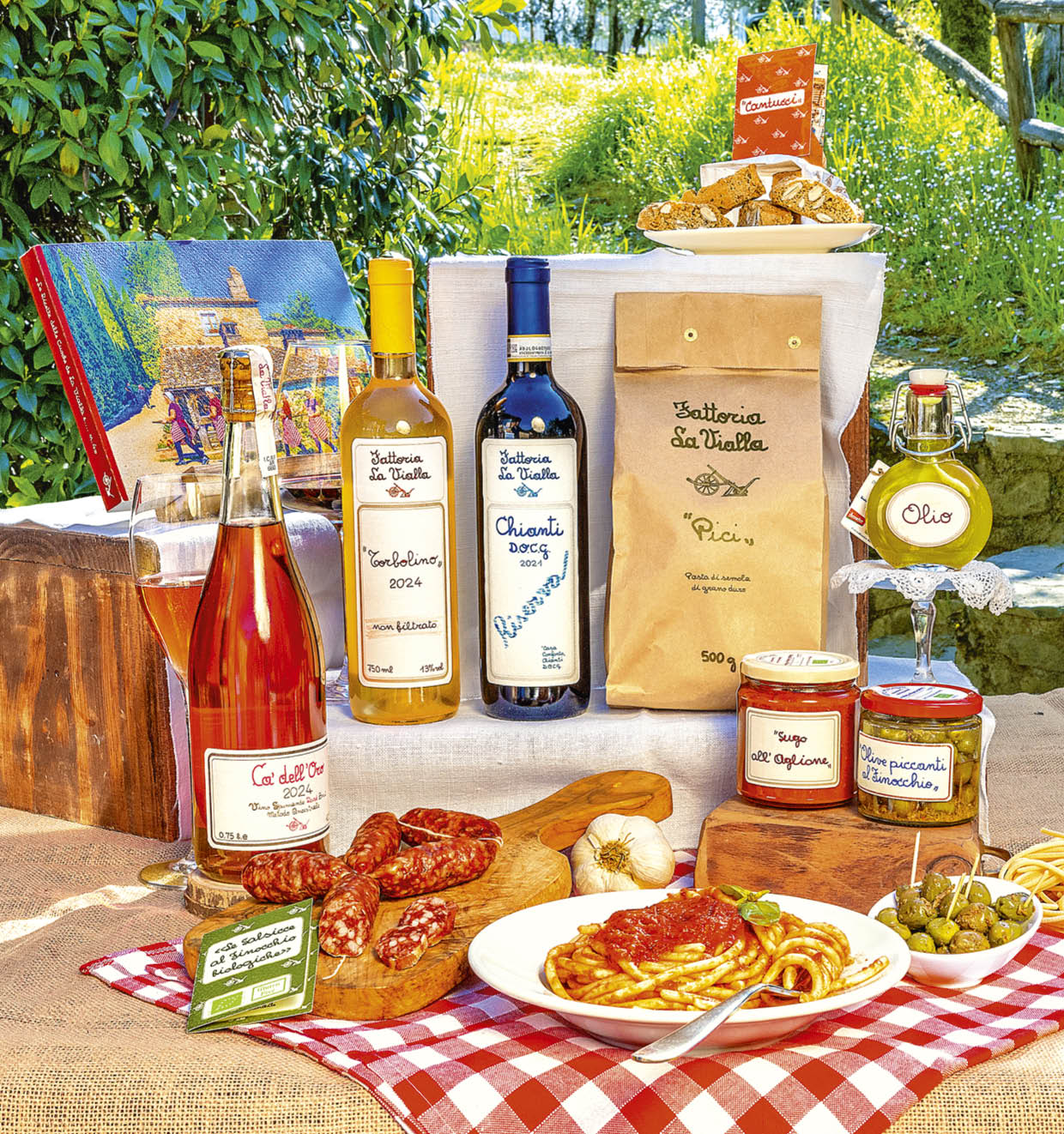 Abendessen auf dem Lande