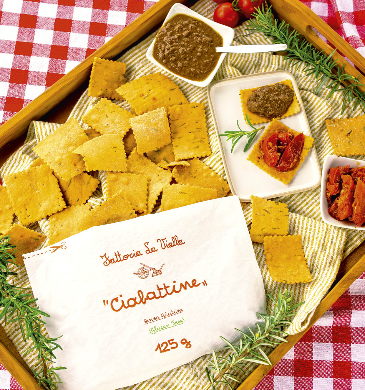 Ciabattine - glutenfrei