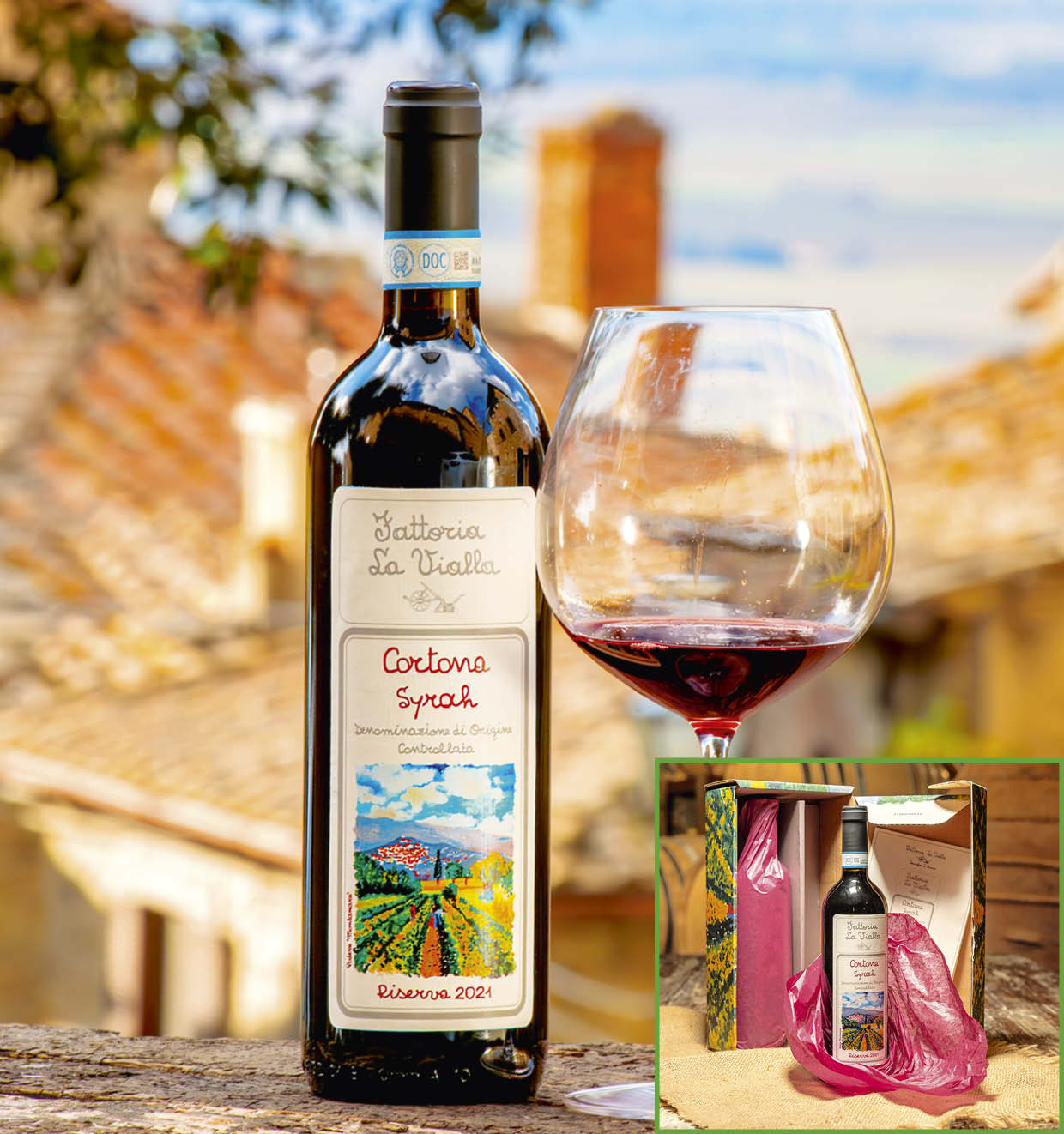 Cortona Syrah D.O.C. Riserva 2021
