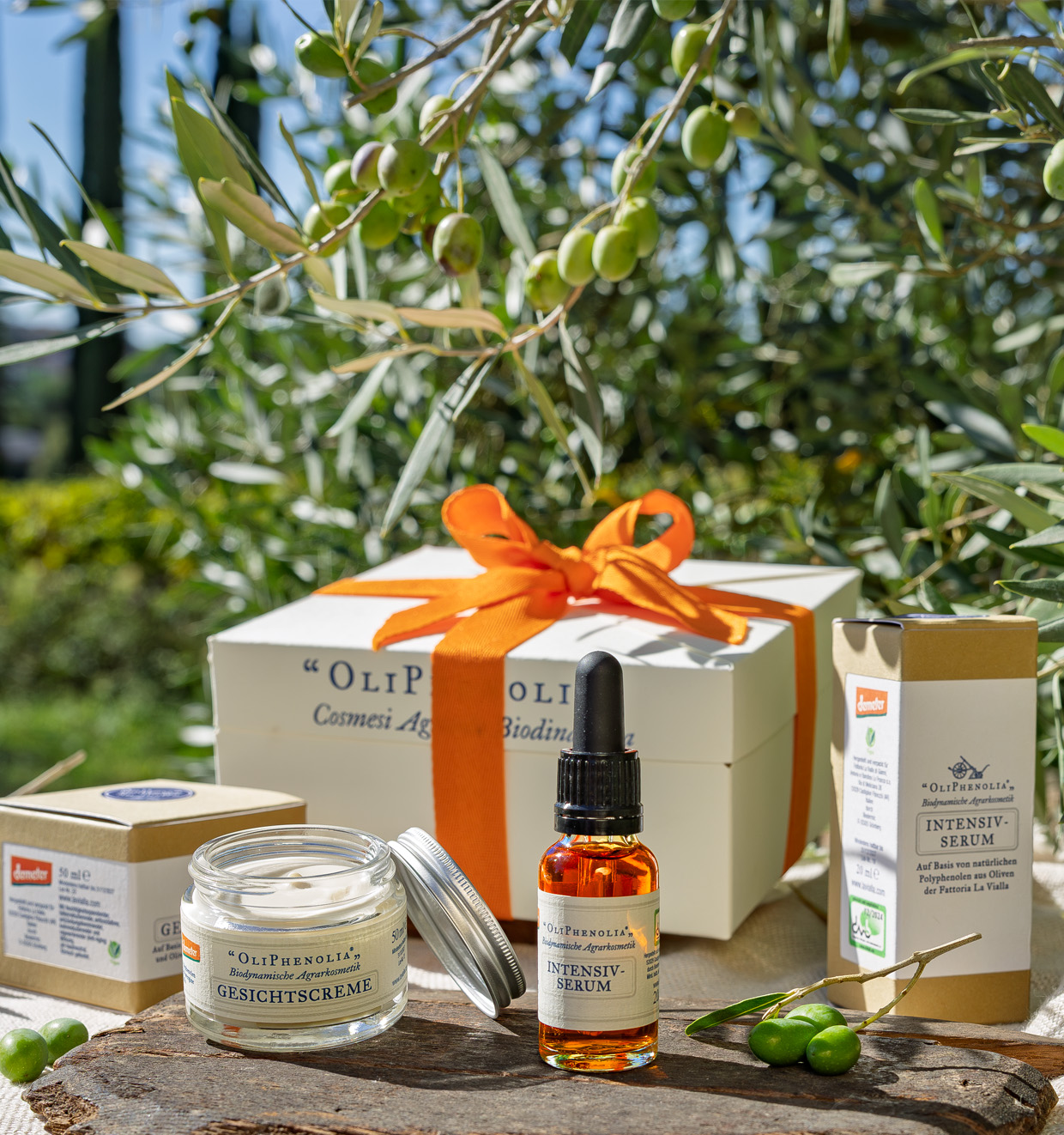 Intensiv-Serum und Gesichtscreme