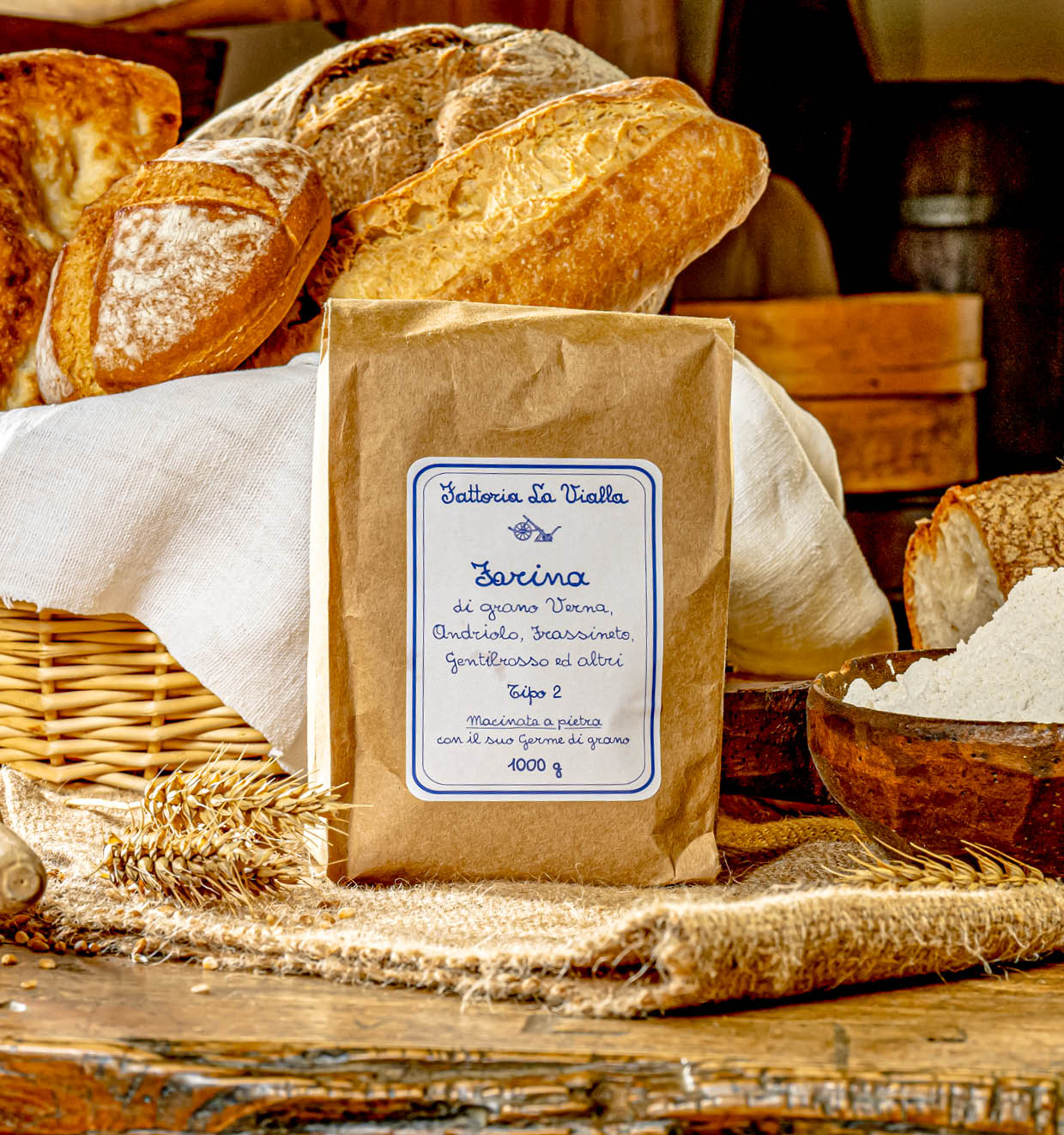 Semi Wholegrain Soft Wheat Flour