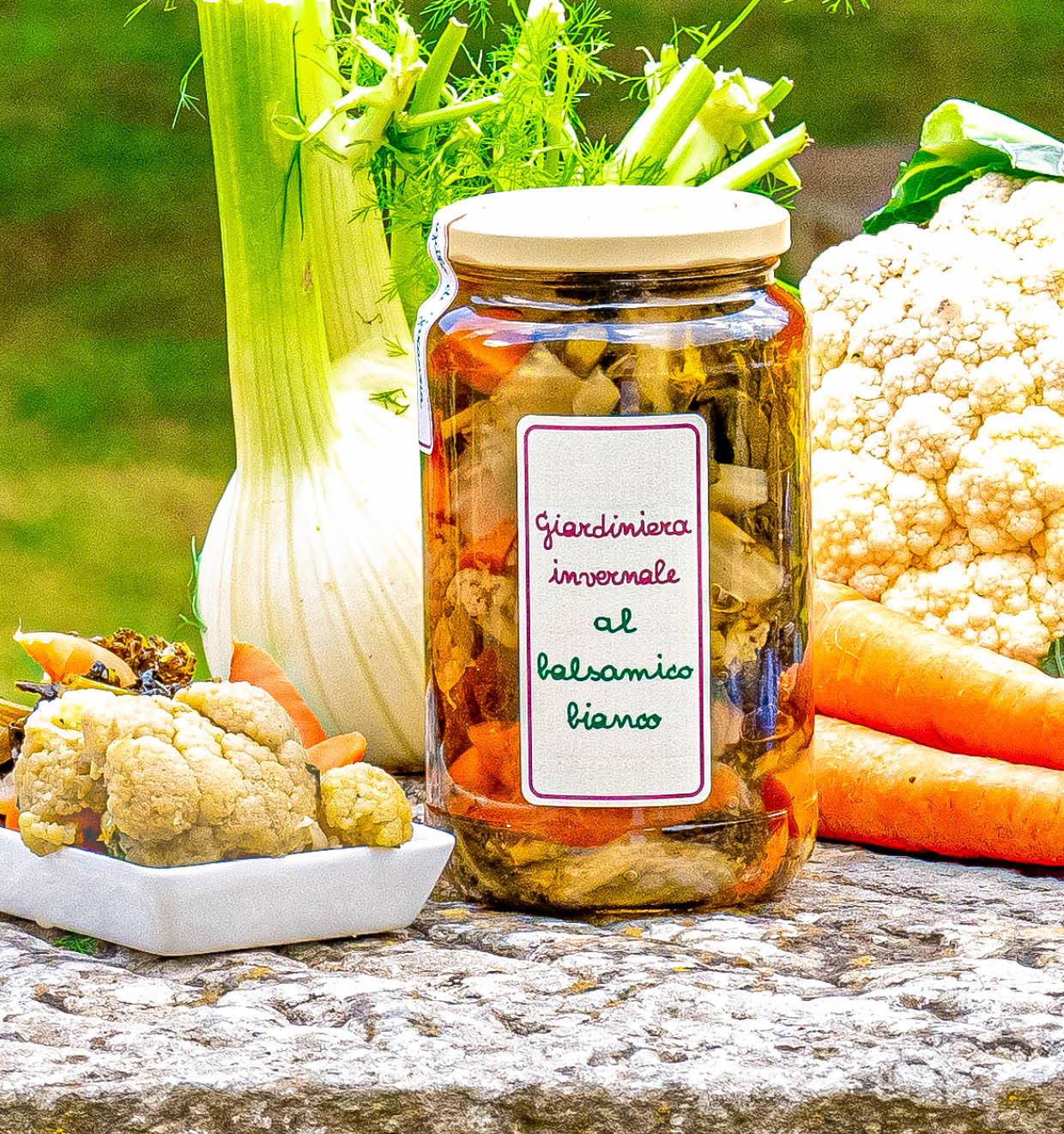 Giardiniera Invernale al balsamico bianco