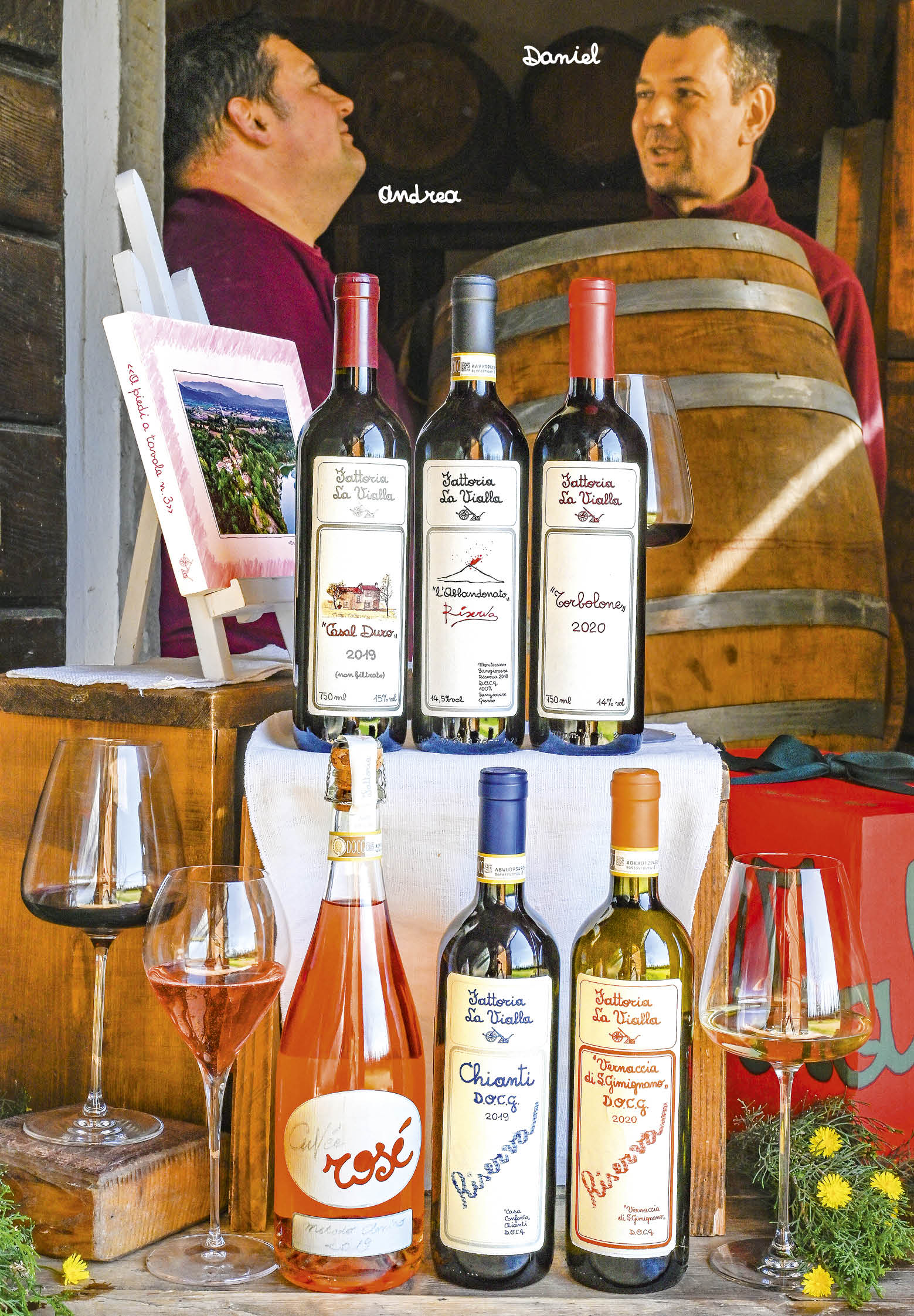 Die glorreichen Sechs von La Vialla | Fattoria La Vialla