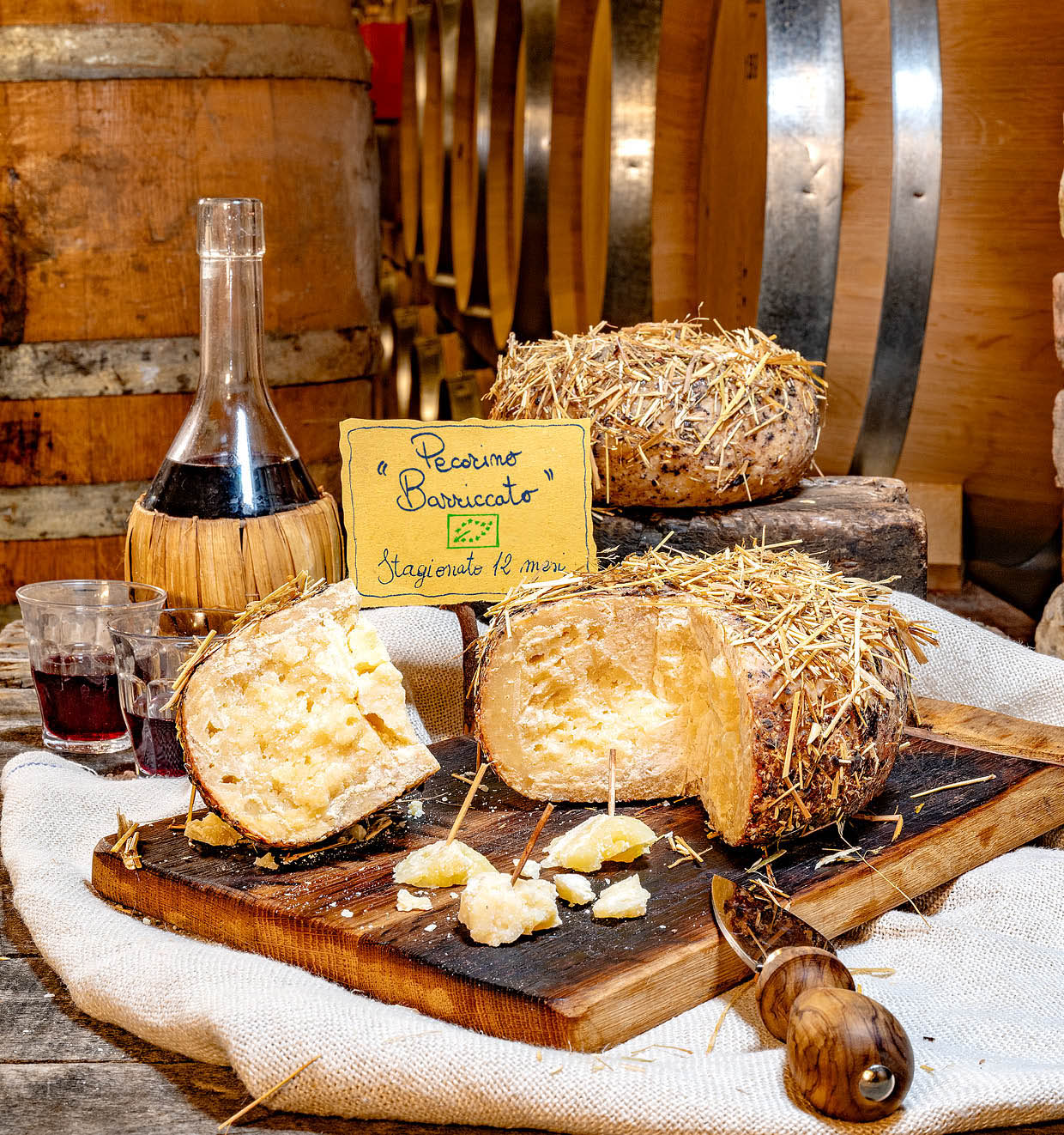 Der Barriquefass-Pecorino