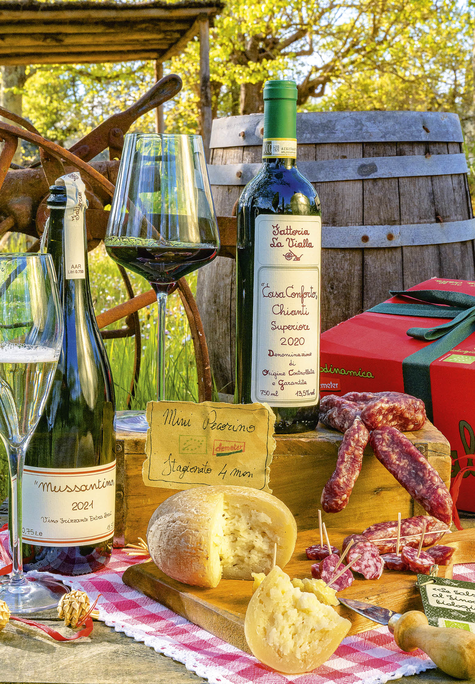 Das Quartett Fattoria La Vialla