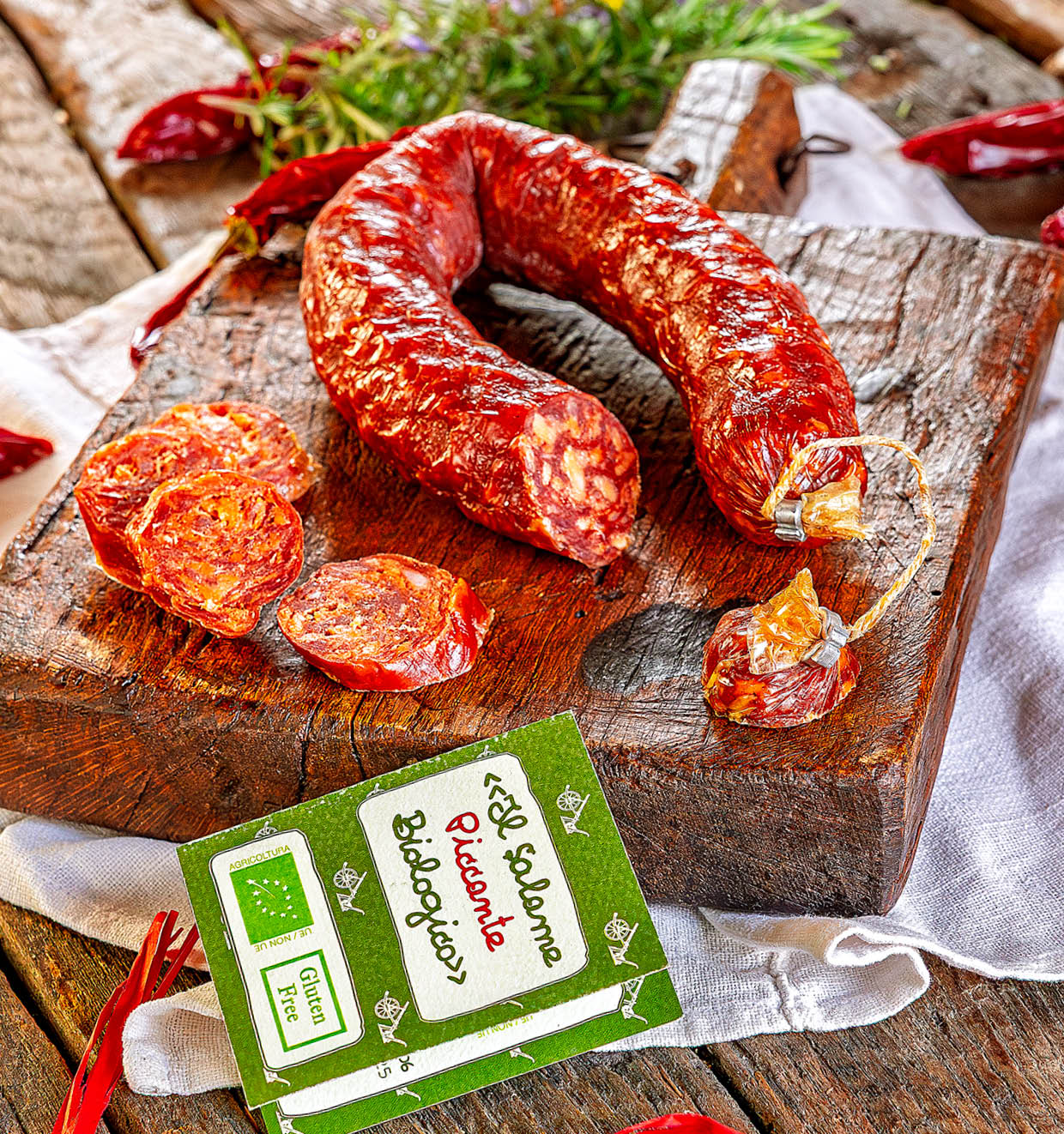 De pikante Salami