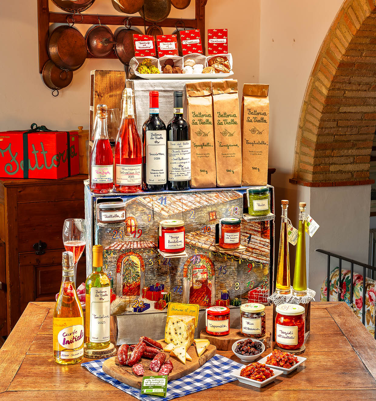 Advent in the Farm Shop