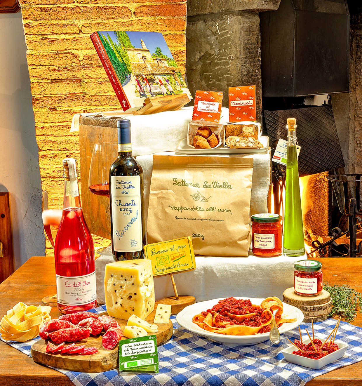 Toskanisches Abendessen