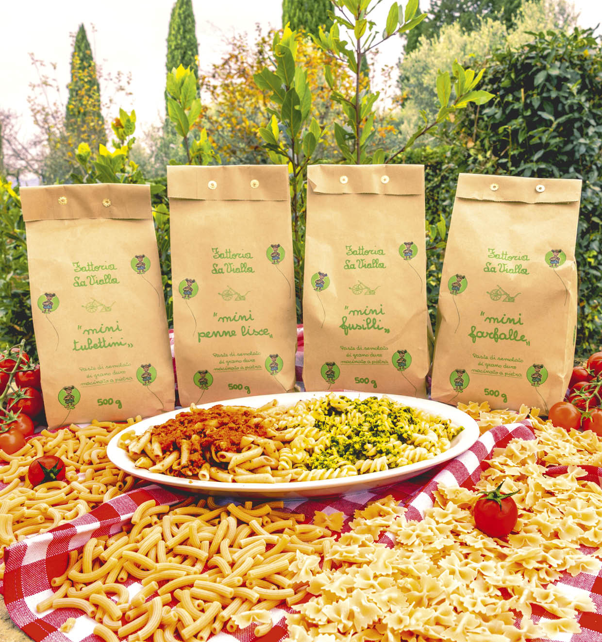 Mini-Pasta für Kinder