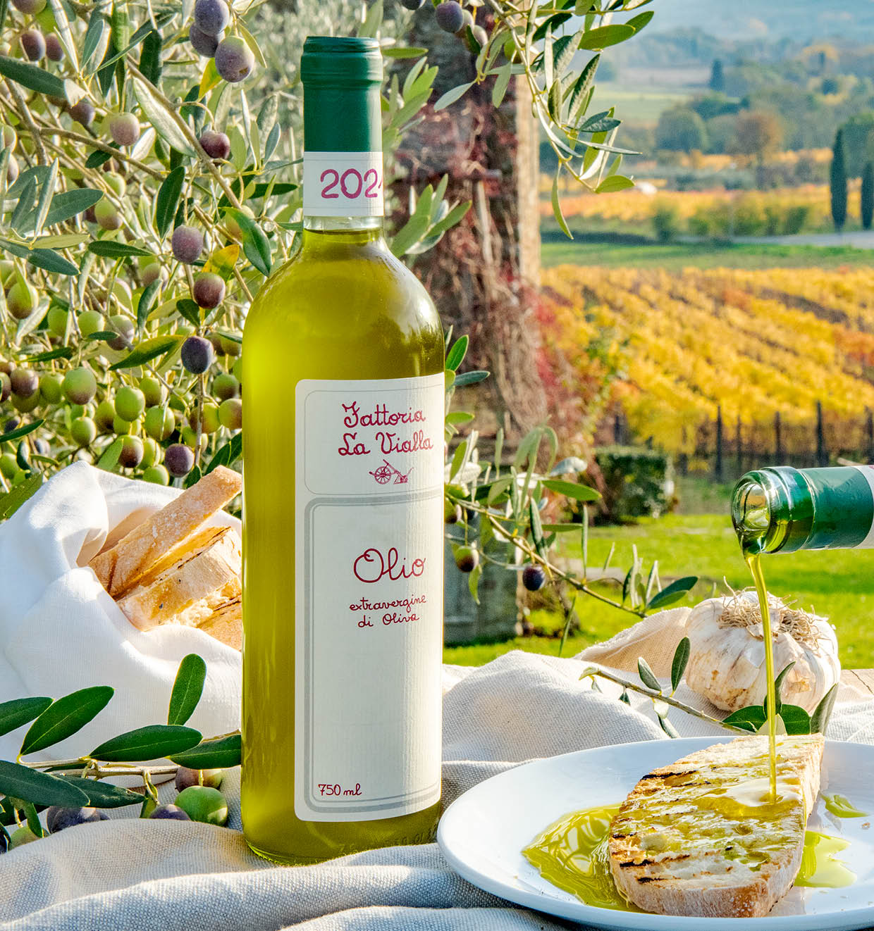 Olivenöl Extravergine 2021<br>'La Vialla'