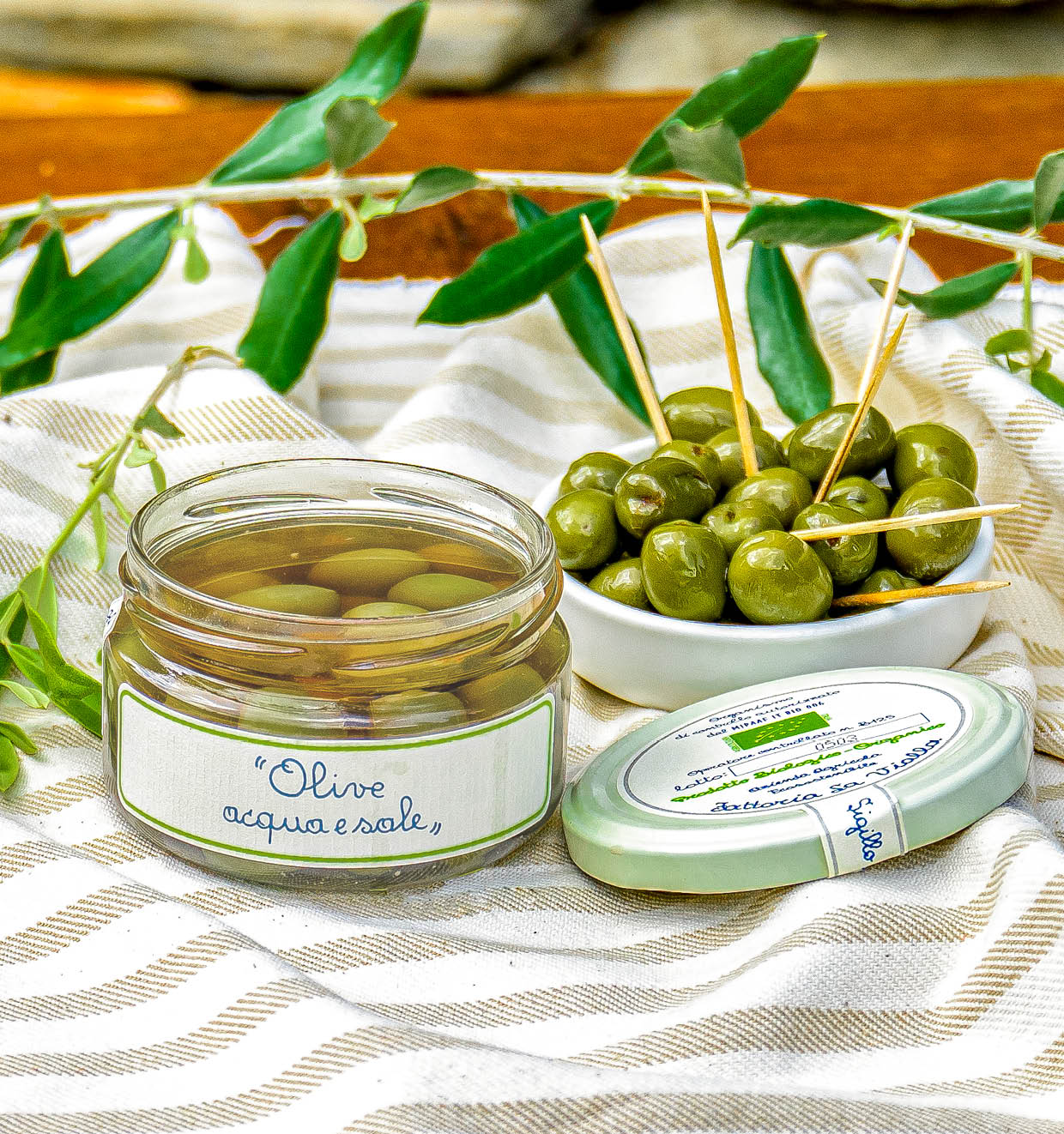 Olives Water and Salt