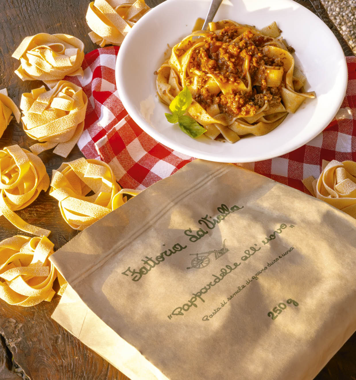 Pappardelle all' uovo