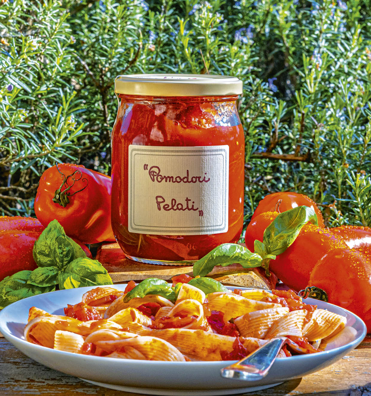 Geschälte Tomaten