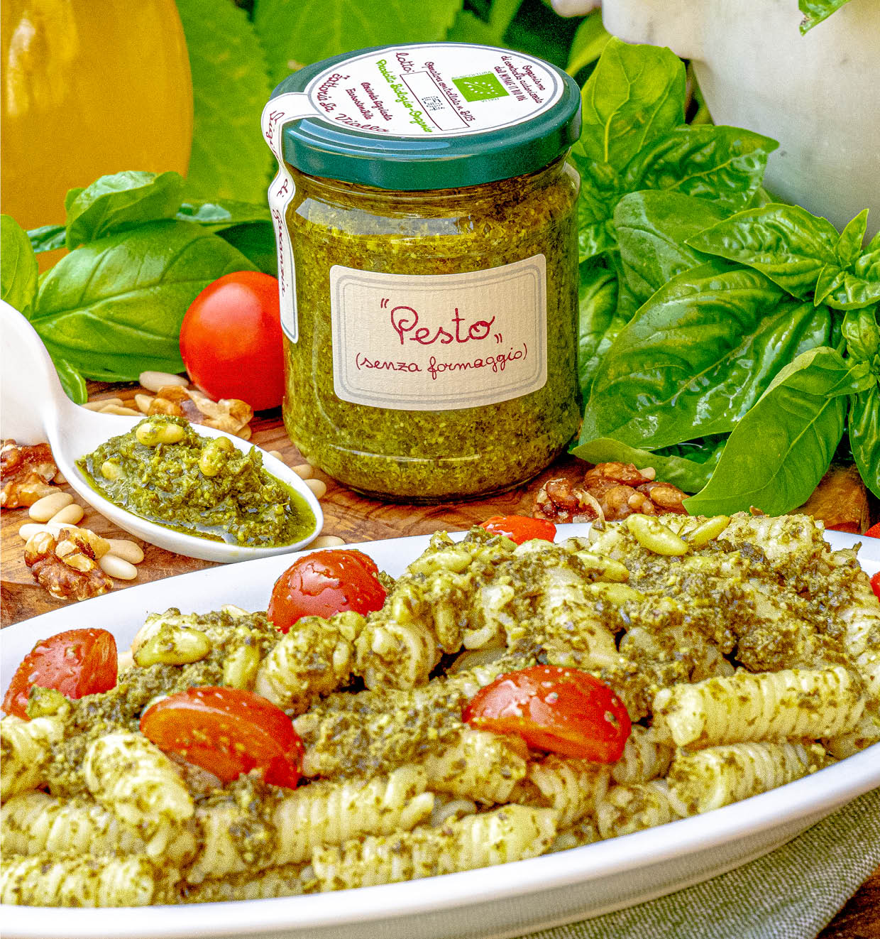 Pesto senza formaggio