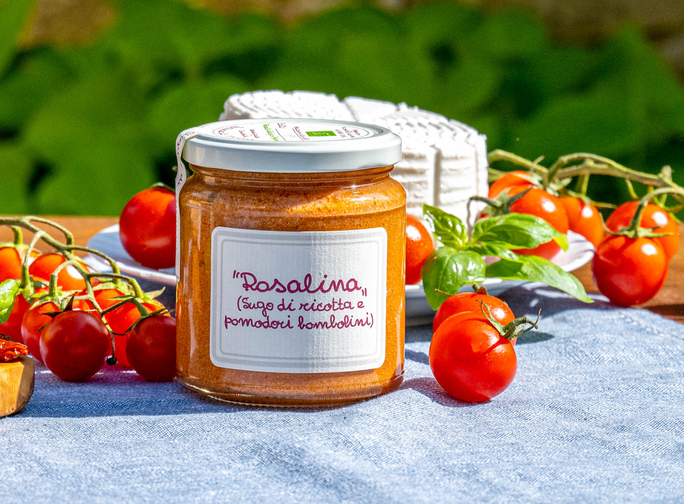 Saus van ricotta en tomaten Rosalina (Doos met 4 potten van 280 g) | La ...