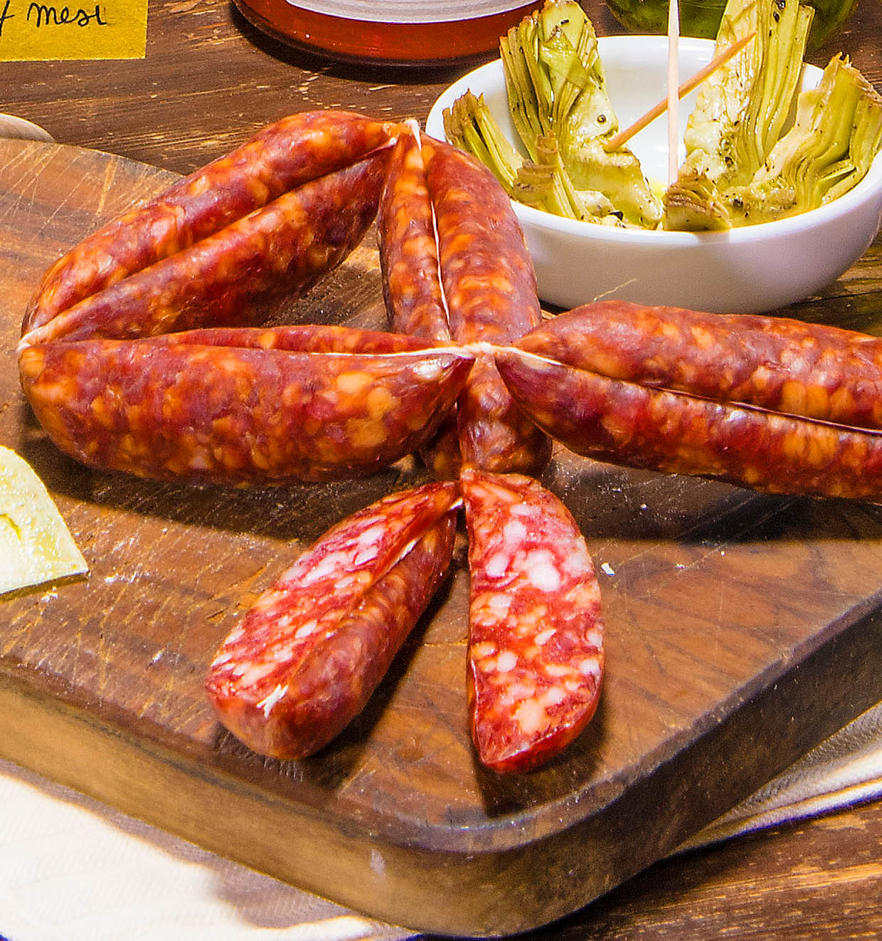 Pikante Mini-Salamis
