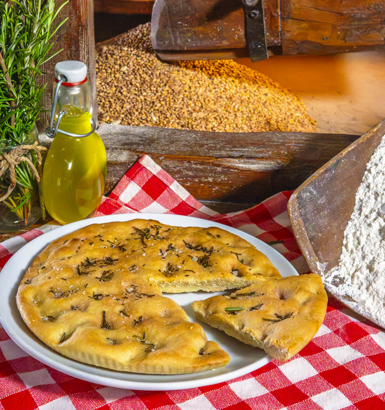 Schiacciata al Rosmarino de La Vialla