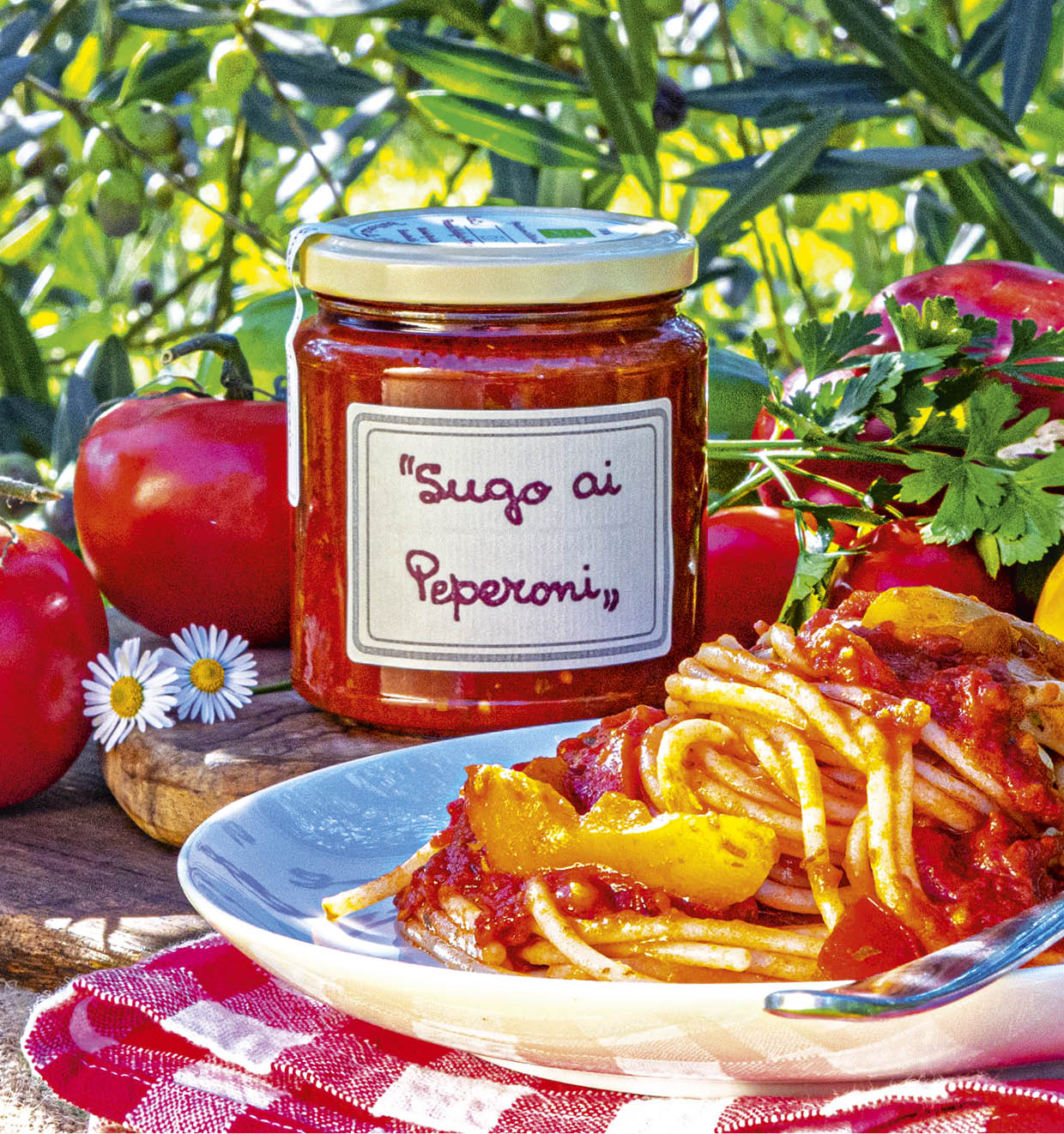 Tomaten-paprikasaus