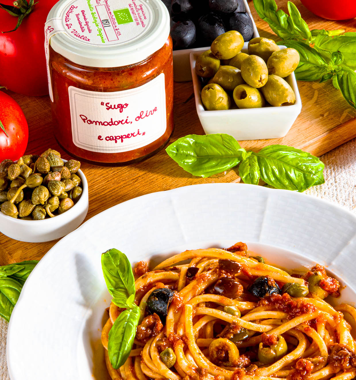 Tomato, Olive and Caper Sauce