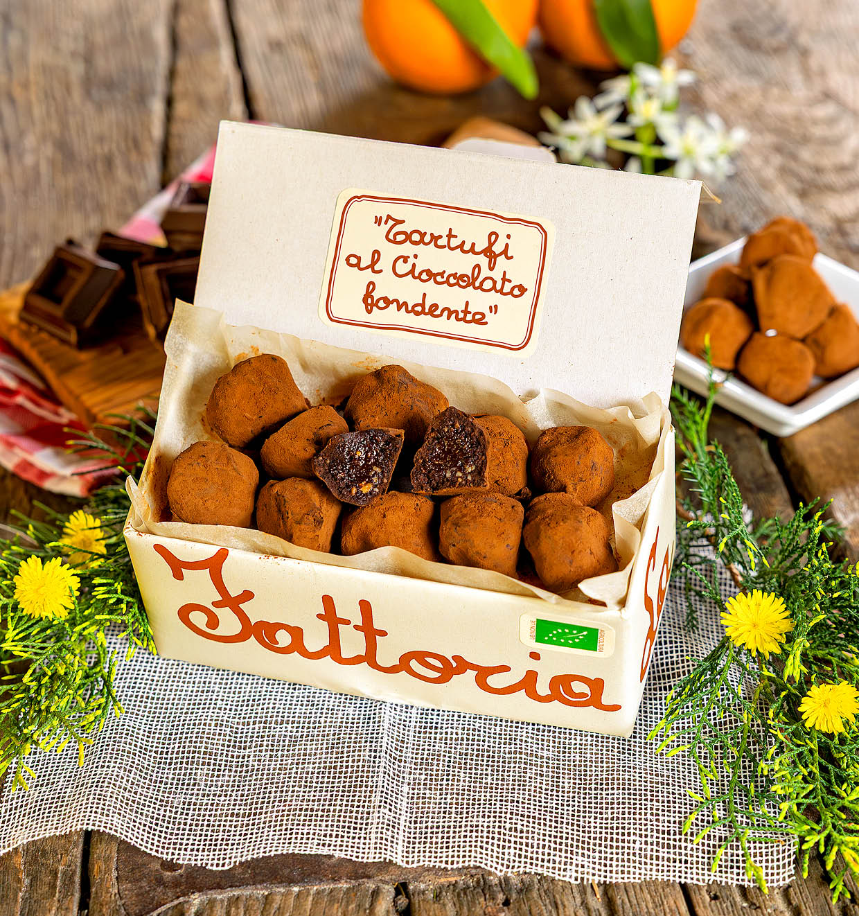 Pure chocoladetruffels