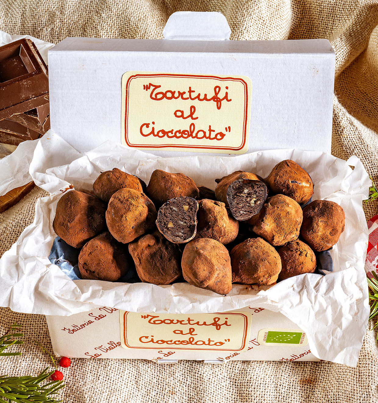 The Organic Chocolate Truffels