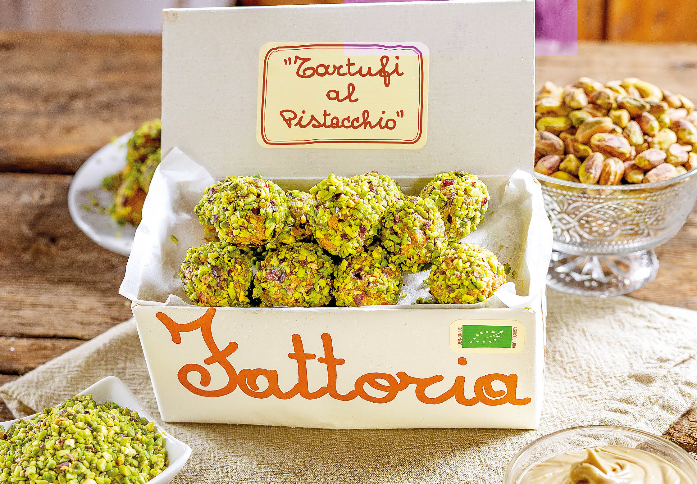 Pistachio Truffles