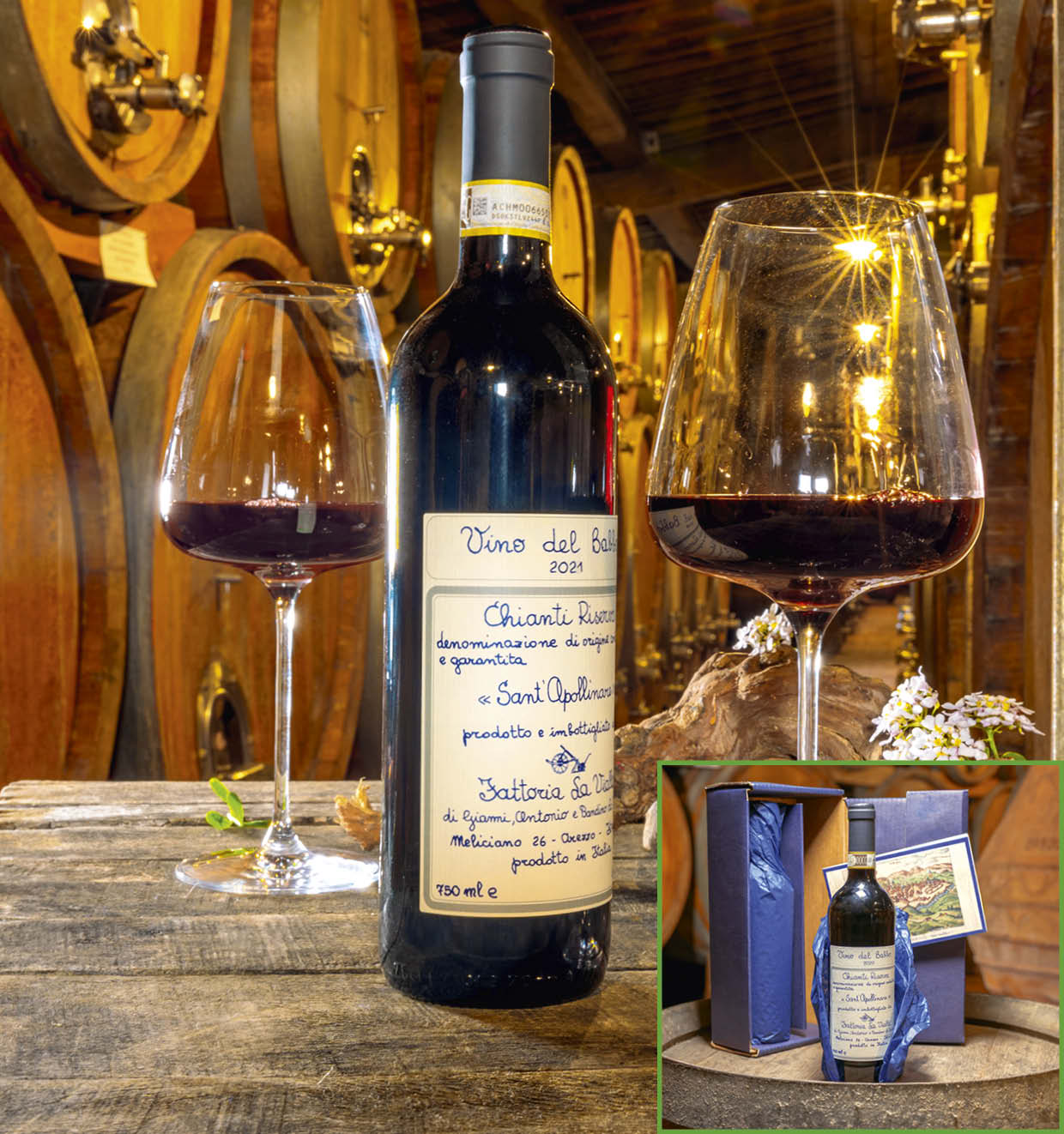 Vino del Babbo Chianti Riserva D.O.C.G. 2021 Sant’Apollinare