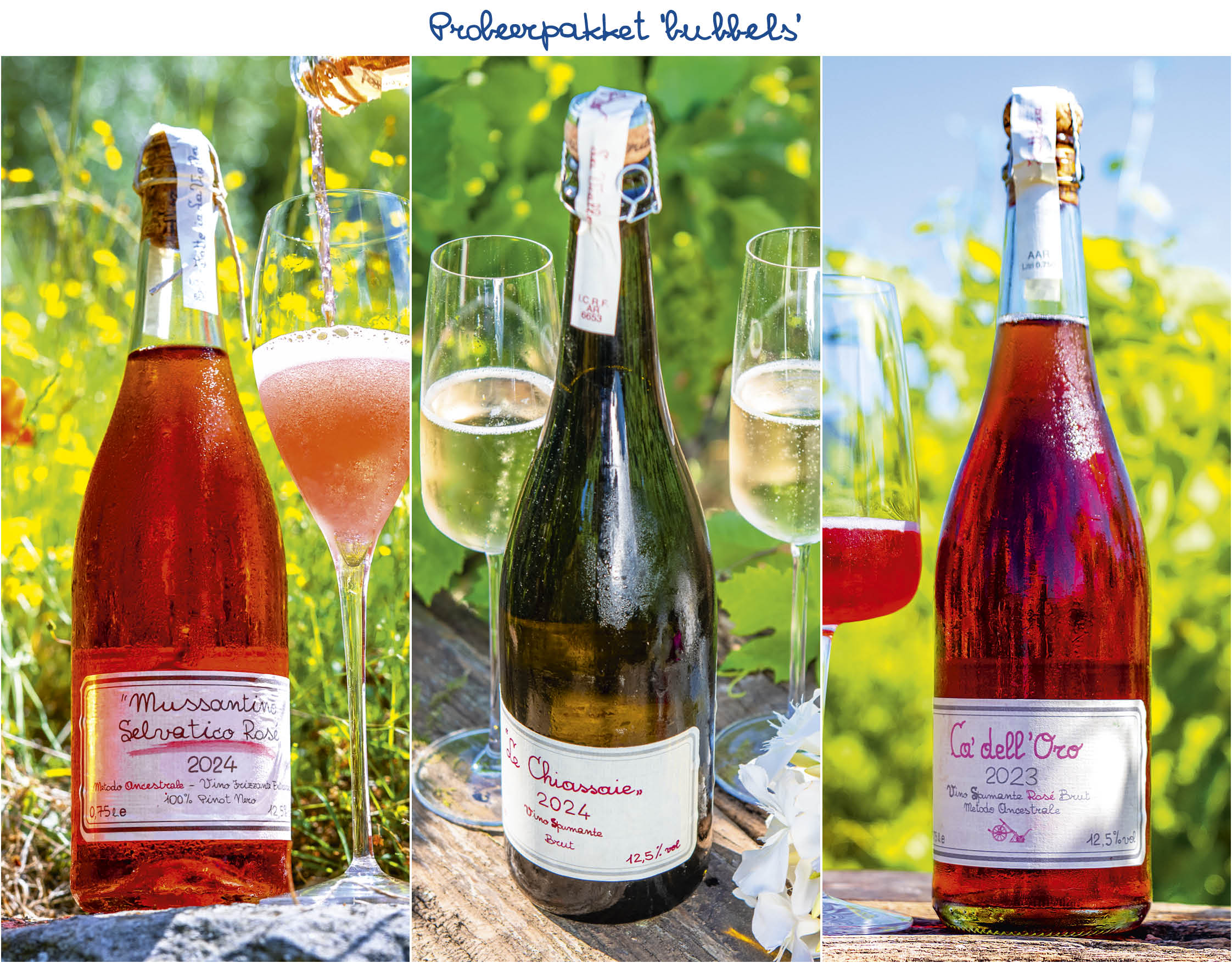  Probeerpakket ‘bubbels’