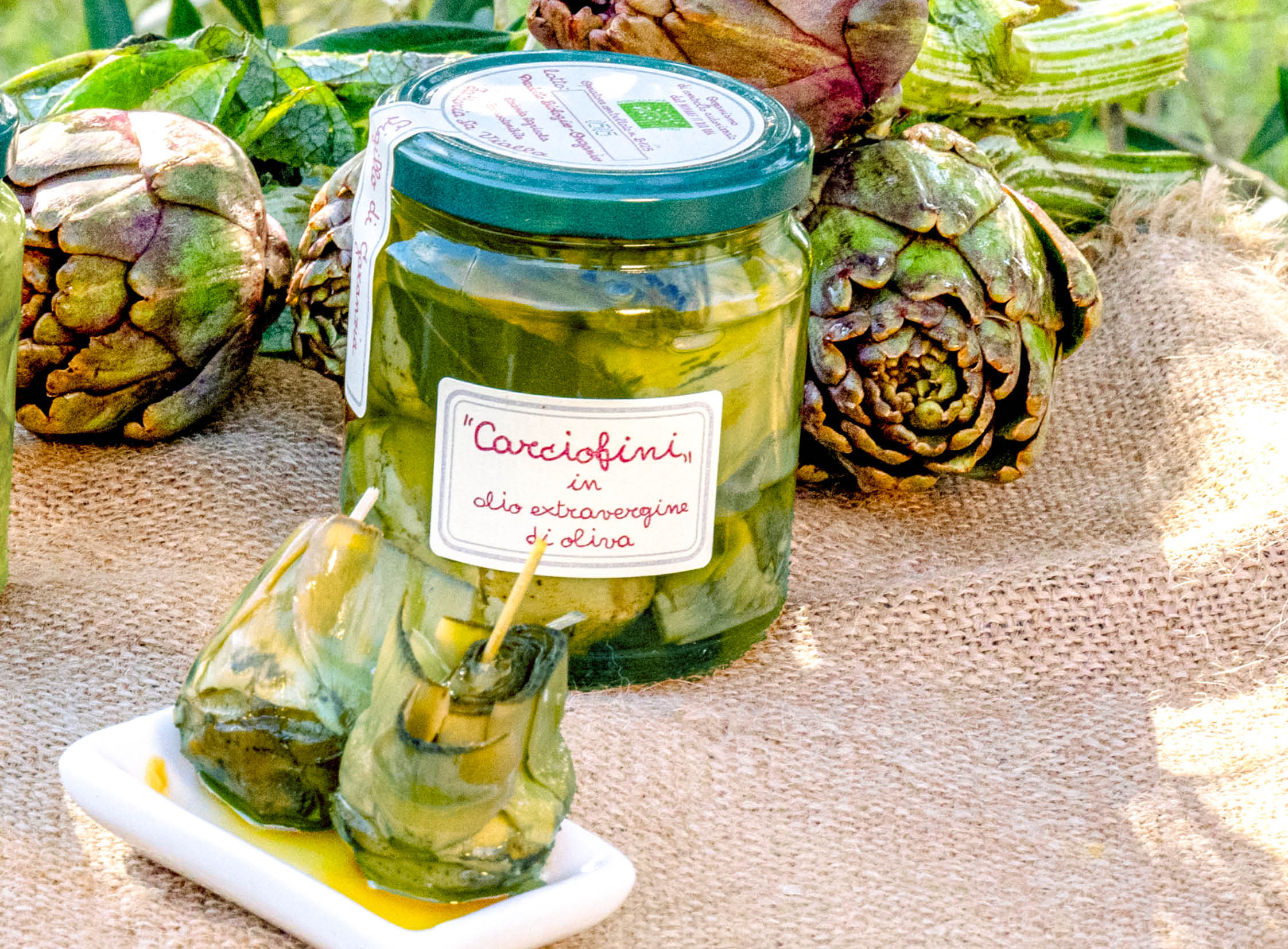 Small Artichokes In Extra Virgin Olive Oil