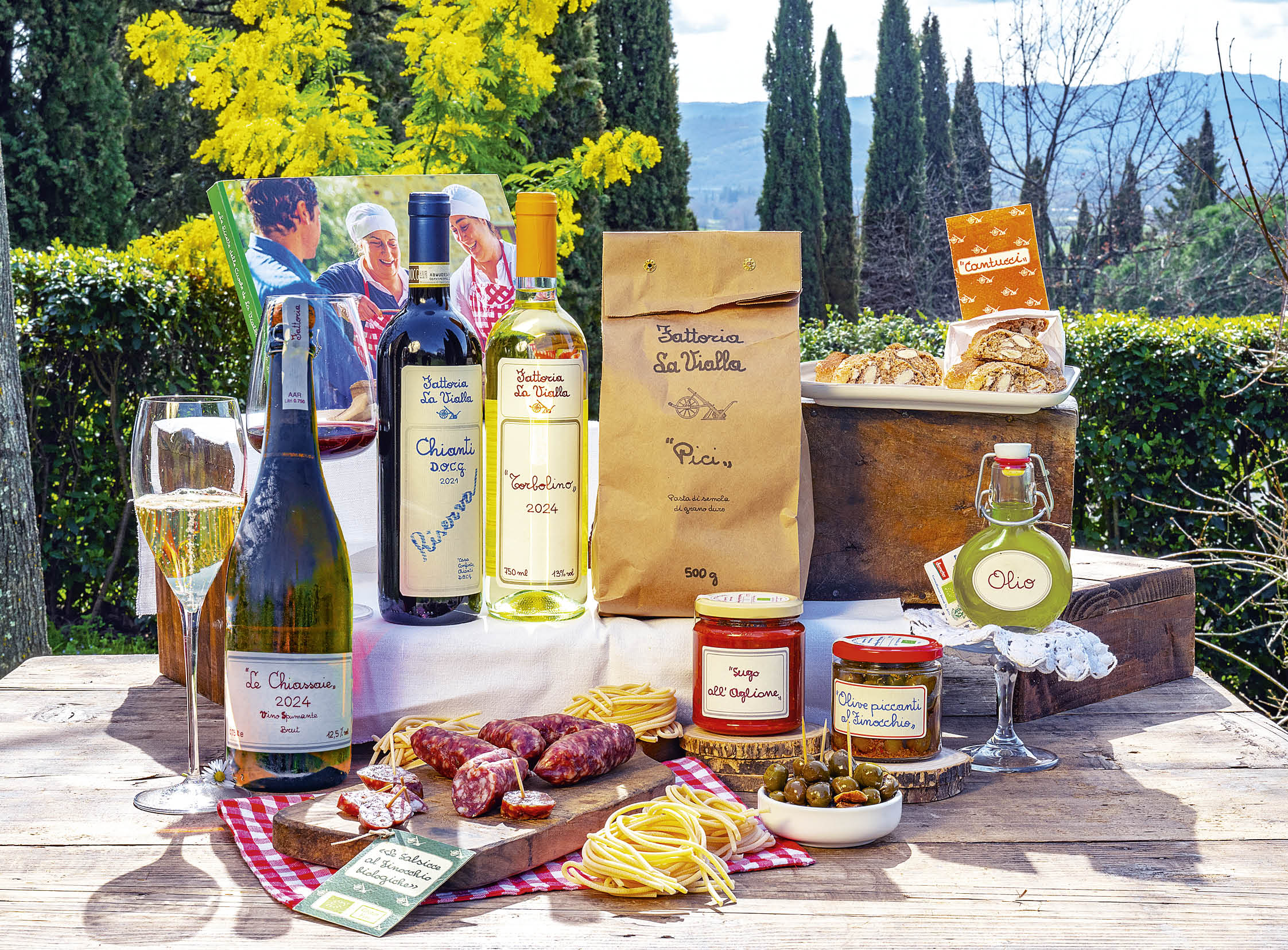 Abendessen auf dem Lande