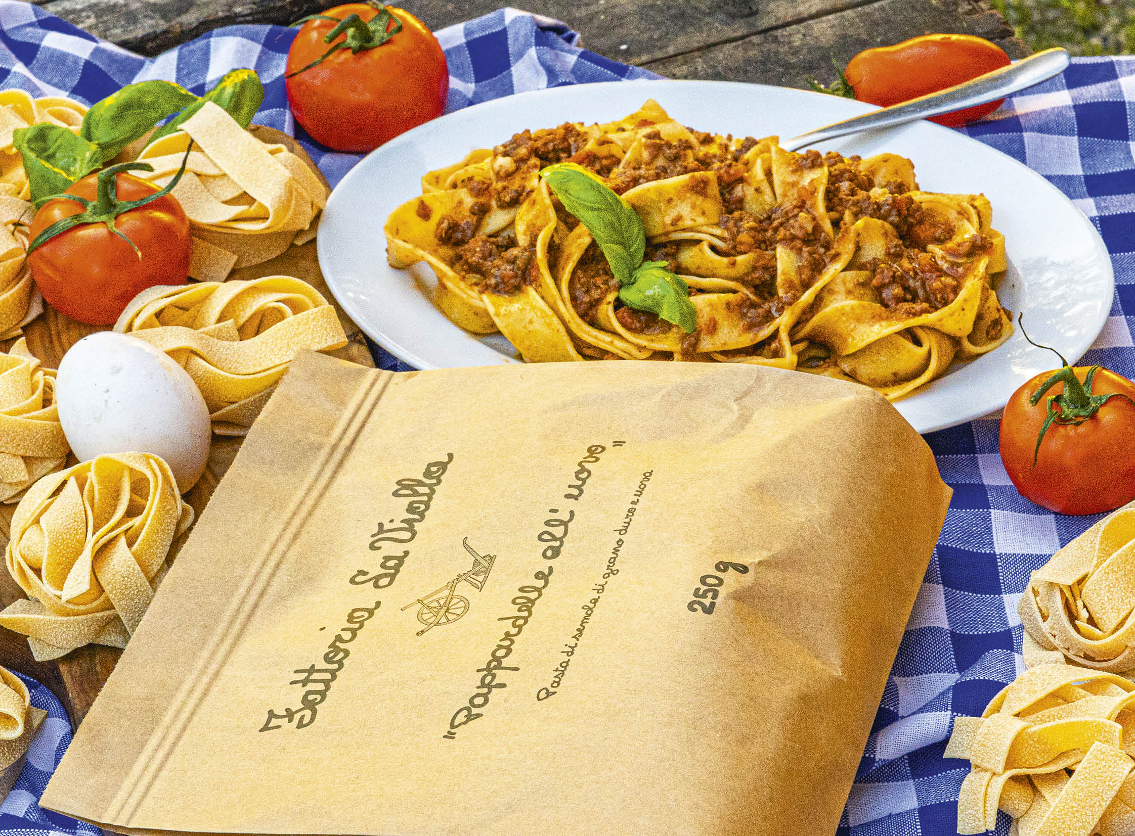 Pappardelle all' uovo