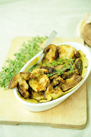 Funghi fritti | Fattoria La Vialla
