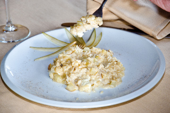 Risotto pere e pecorino | Fattoria La Vialla