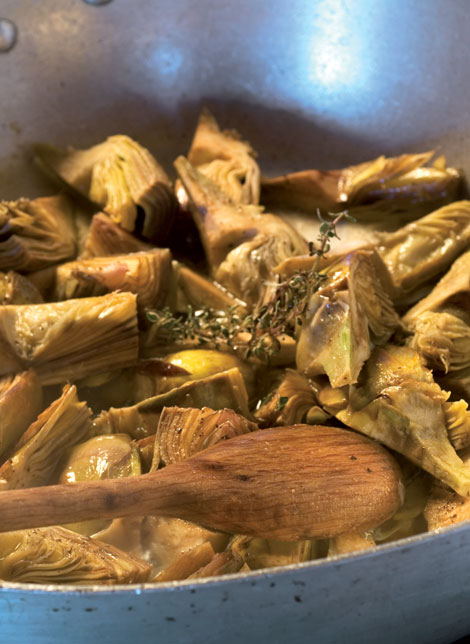 Carciofi in padella | Fattoria La Vialla