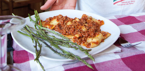 Ravioli di ricotta e asparagi selvatici | Fattoria La Vialla