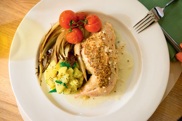 Pollo al tegame con salsa di senape casalinga | Fattoria La Vialla