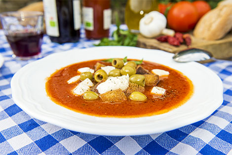 Zuppa tiepida di pomodoro | Fattoria La Vialla
