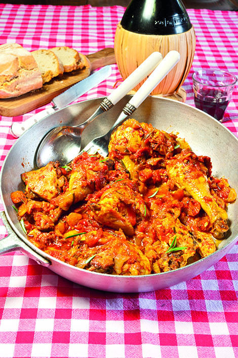 Pollo alla cacciatora | Fattoria La Vialla