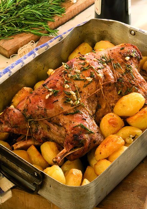 Agnello al forno | Fattoria La Vialla