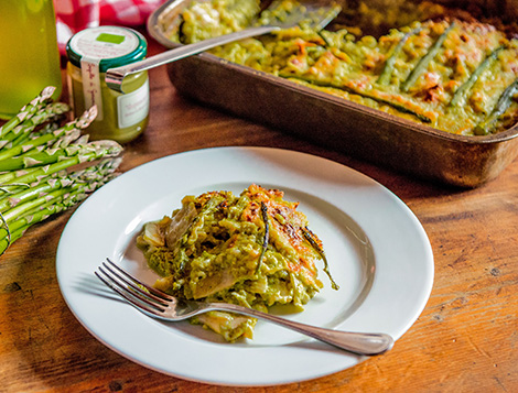 Pasta al forno all'Asparagina | Fattoria La Vialla