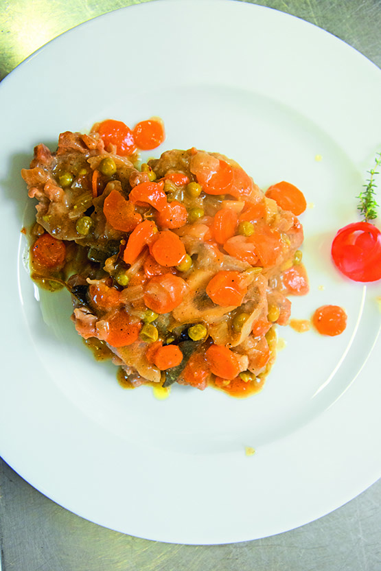 Ossobuco con le verdure | Fattoria La Vialla