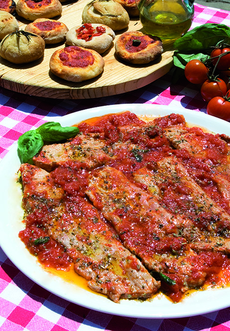 Fettine alla Pizzaiola | Fattoria La Vialla