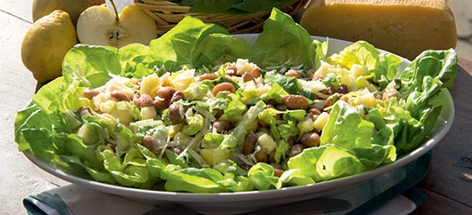 Insalata di fagioli, mele e pecorino | Fattoria La Vialla