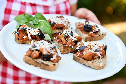 Bruschette alla Parmigianina | Fattoria La Vialla